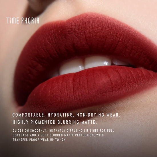 Timephoria Orion Cloud Matte Lipstick أحمر شفاه تيمفوريا أوريون كلاود مات - Princess Cosmetics Qatar