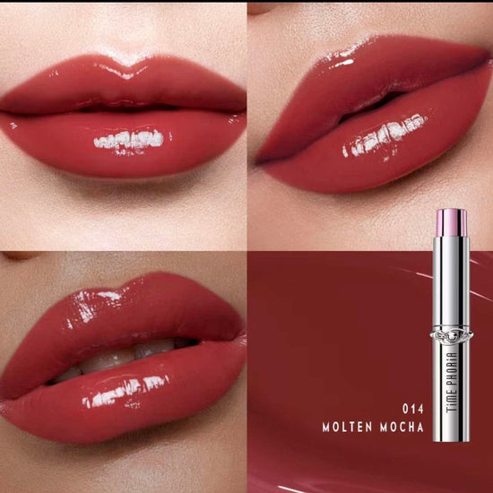 Timephoria Spectra Ultra Stay-Shine Transfer Proof Lip Vinyl أحمر شفاه تيمفوريا سبكترا ألترا ستاي-شاين المقاوم للانتقال - Princess Cosmetics Qatar