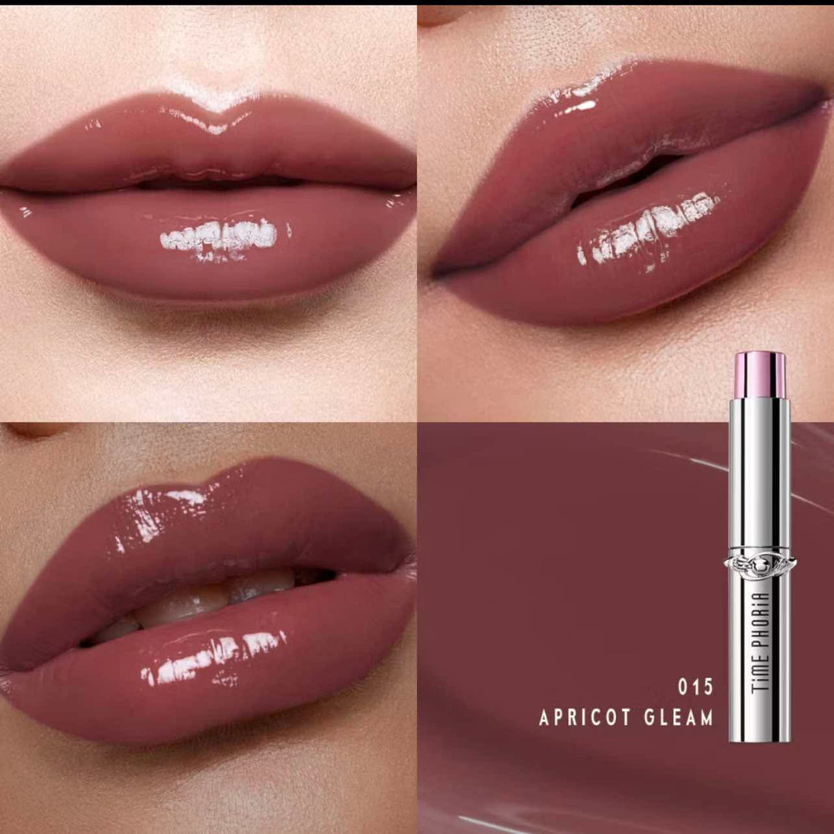 Timephoria Spectra Ultra Stay-Shine Transfer Proof Lip Vinyl أحمر شفاه تيمفوريا سبكترا ألترا ستاي-شاين المقاوم للانتقال - Princess Cosmetics Qatar