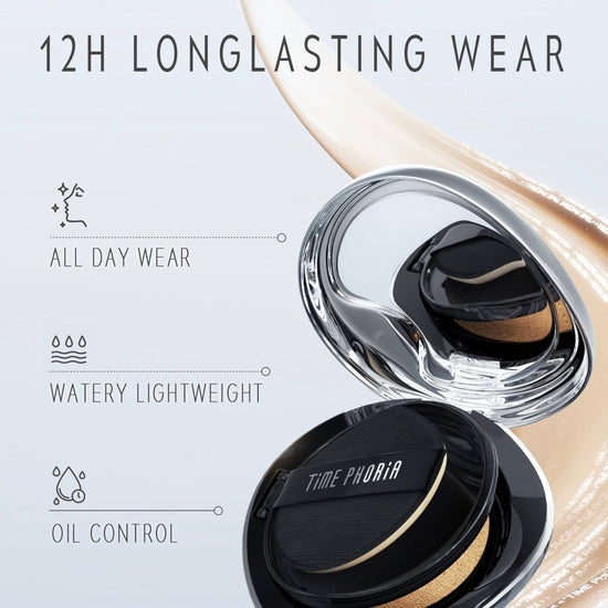 Timephoria Timeless Lumina Matte Perfection Cushion وسادة تايم فور يا تايم ليز لومينا مات بيرفيكشن - Princess Cosmetics Qatar
