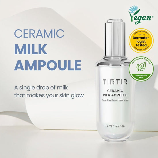 Tirtir Ceramic Milk Ampoule 40ml أمبولة حليب سيراميك تيرتير - Princess Cosmetics Qatar