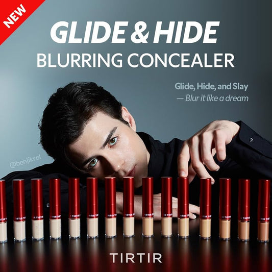 Tirtir Glide & Hide Blurring Concealer 8g خافي العيوب تيرتير غلايد آند هايد بلورينج - Princess Cosmetics Qatar