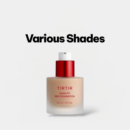 Tirtir Mask Fit Red Foundation 30ml كريم أساس تيرتير ماسك فيت ريد - Princess Cosmetics Qatar