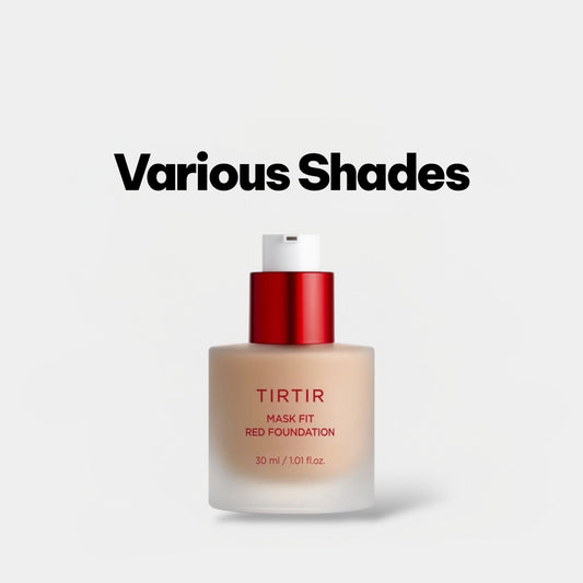 Tirtir Mask Fit Red Foundation 30ml كريم أساس تيرتير ماسك فيت ريد - Princess Cosmetics Qatar
