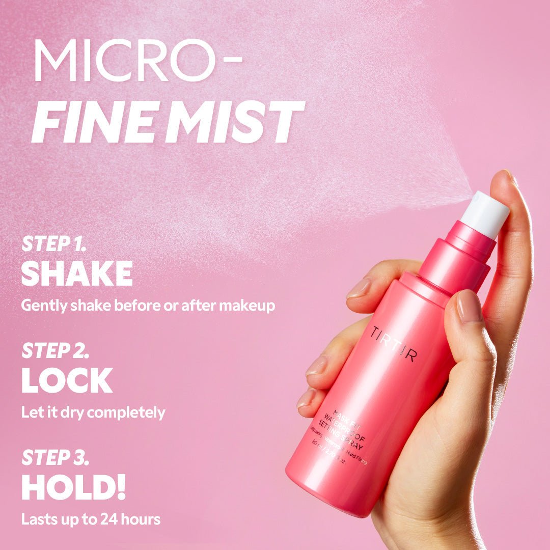 Tirtir Mask Fit Waterproof Setting Spray 80ml بخاخ تثبيت المكياج المقاوم للماء من تيرتير ماسك فيت - Princess Cosmetics Qatar