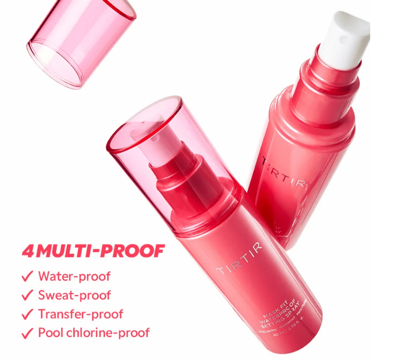 Tirtir Mask Fit Waterproof Setting Spray 80ml بخاخ تثبيت المكياج المقاوم للماء من تيرتير ماسك فيت - Princess Cosmetics Qatar