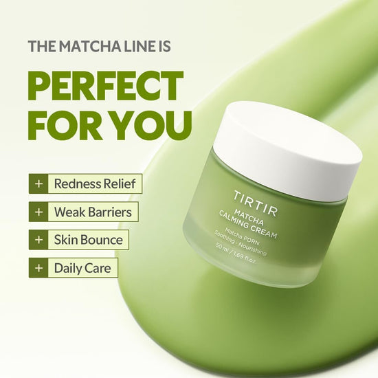Tirtir Matcha Calming Cream 50ml كريم تيرتير ماتشا المهدئ - Princess Cosmetics Qatar