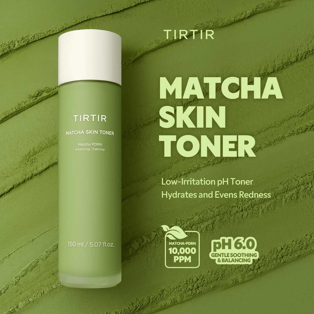 Tirtir Matcha Skin Toner 150ml تونر تيرتير ماتشا للبشرة - Princess Cosmetics Qatar