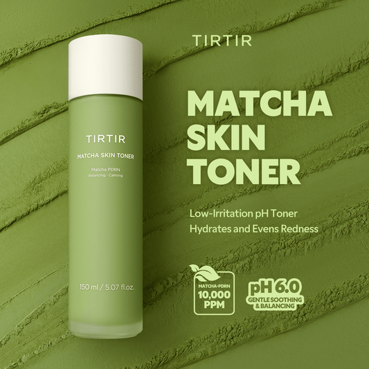 Tirtir Matcha Skin Toner 150ml تونر تيرتير ماتشا للبشرة - Princess Cosmetics Qatar