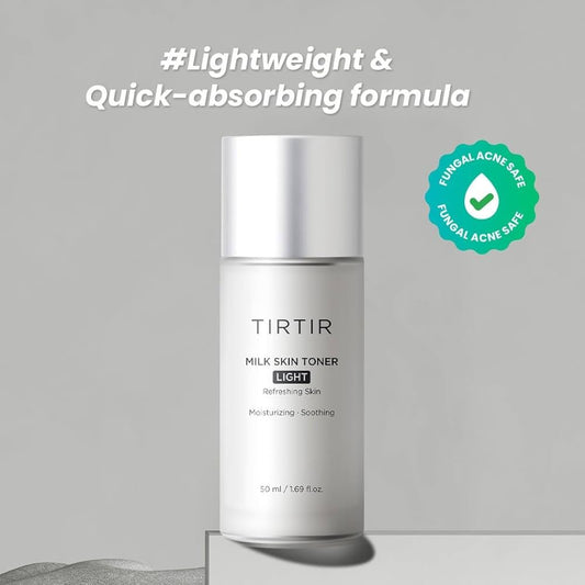 Tirtir Milk Skin Toner Light 20ml - TRAVEL SIZE. تيرتير تونر حليب للبشرة خفيف - حجم السفر - Princess Cosmetics Qatar