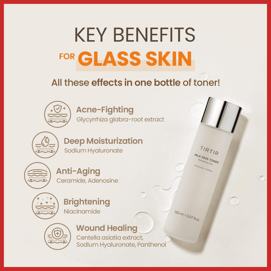 Tirtir Milk Skin Toner تيرتير تونر حليب للبشرة - Princess Cosmetics Qatar