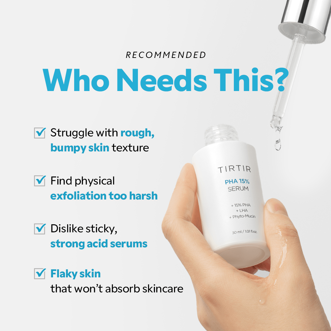 Tirtir PHA 15% Serum 30ml سيروم تيرتير PHA 15% - Princess Cosmetics Qatar