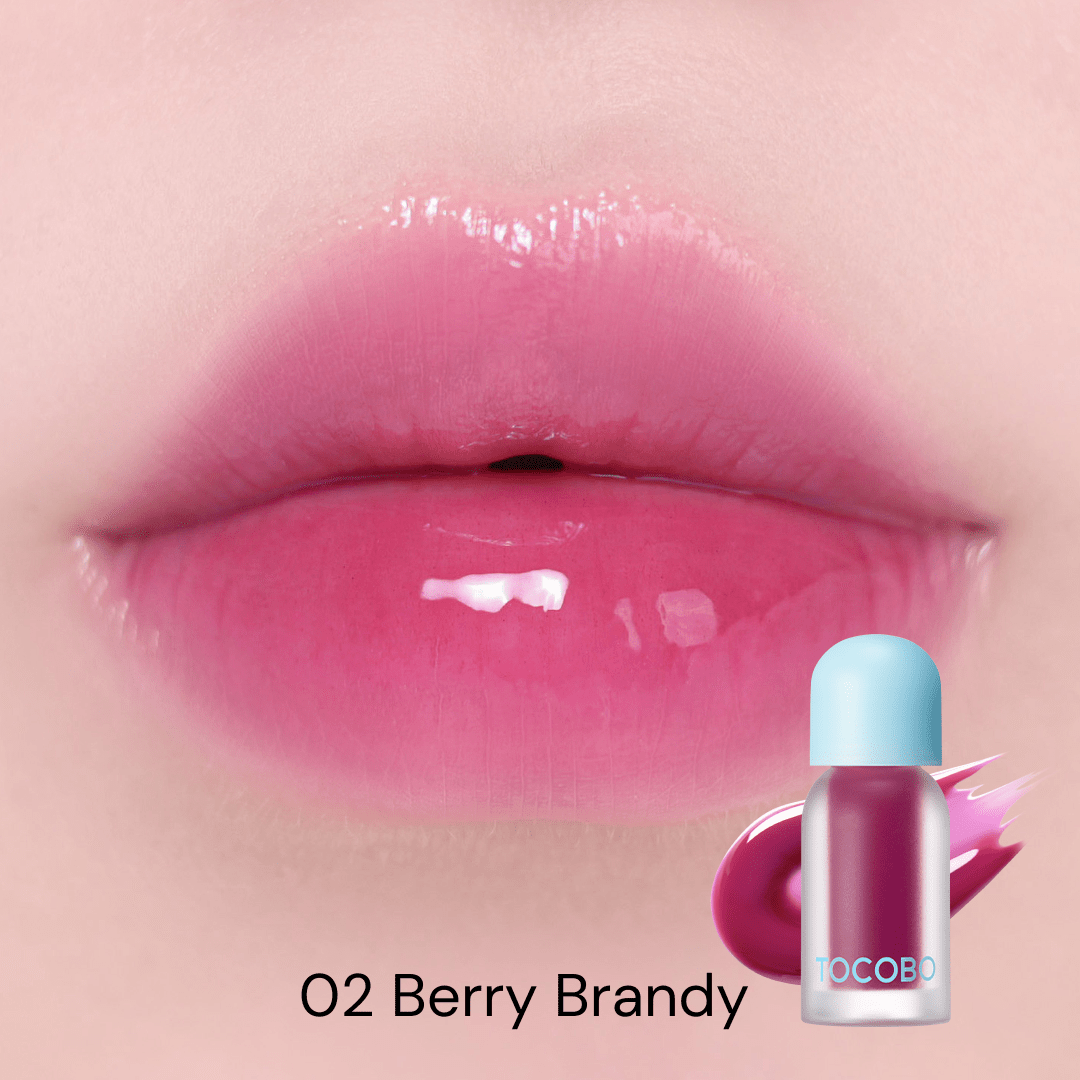 Tocobo Juicy Berry Plumping Lip Oil 4g. توكوبو جوسي بيري زيت شفاه ممتلئ - Princess Cosmetics Qatar