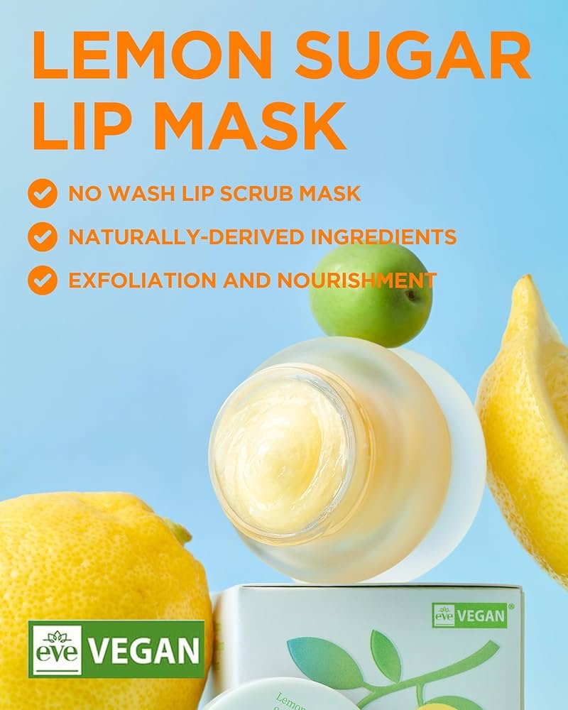 Tocobo Lemon Sugar Scrub Lip Mask 20ml توكوبو قناع الشفاه بالسكر بالليمون - Princess Cosmetics Qatar