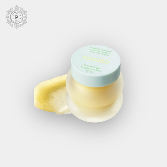 Tocobo Lemon Sugar Scrub Lip Mask 20ml. توكوبو قناع الشفاه بالسكر بالليمون - Princess Cosmetics Qatar