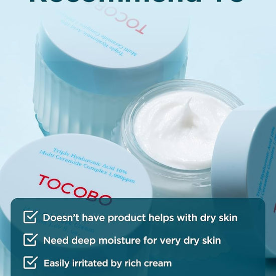 Tocobo Multi Ceramide Cream 50ml توكوبو متعدد السيراميد كريم - Princess Cosmetics Qatar