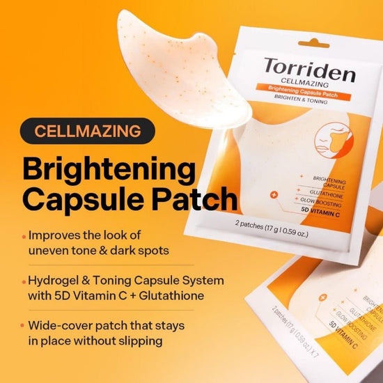 Torriden Cellmazing Brightening Capsule Patch (2 patches) لصقة كبسولات توريدن سيلمازينج لتفتيح البشرة - Princess Cosmetics Qatar