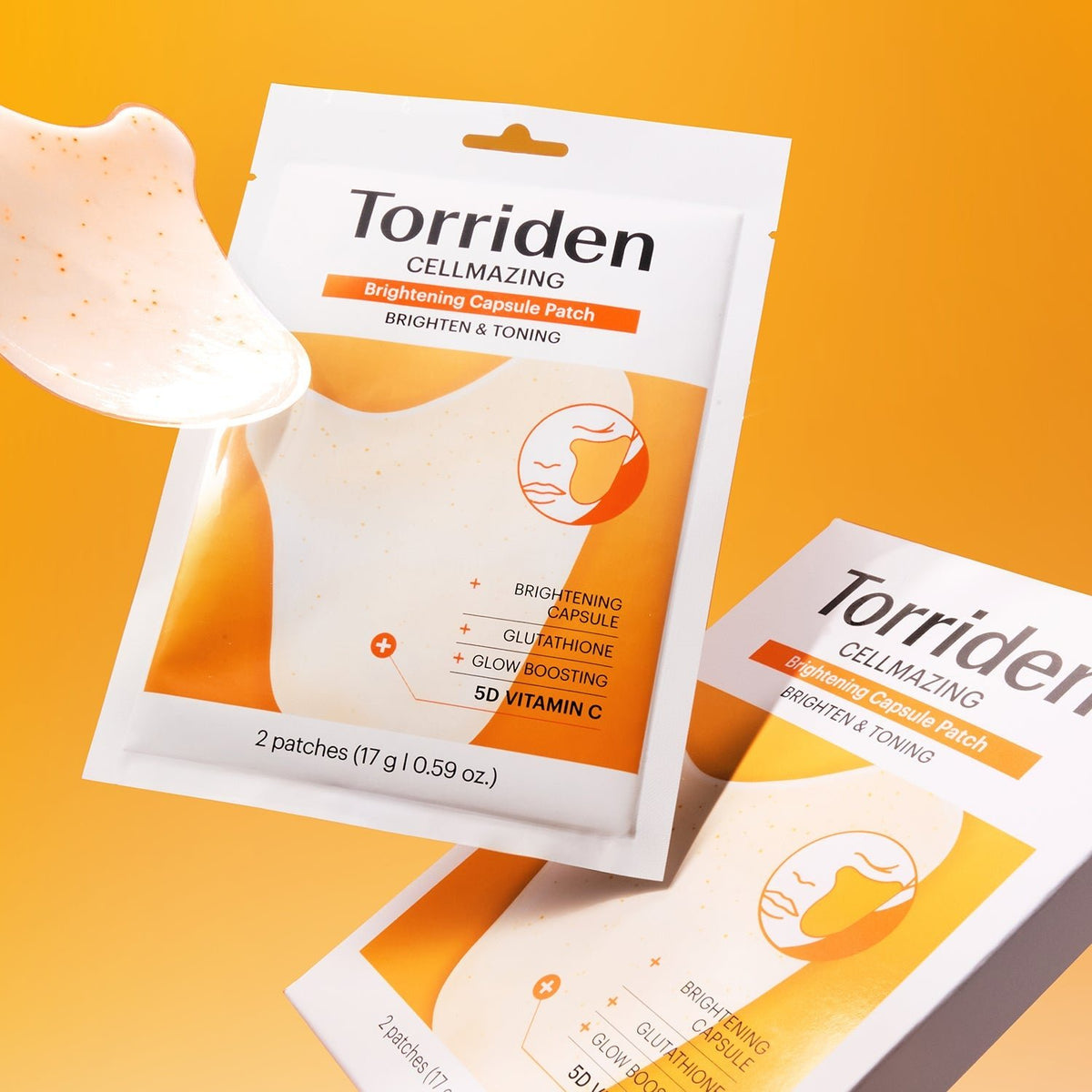 Torriden Cellmazing Brightening Capsule Patch (2 patches) لصقة كبسولات توريدن سيلمازينج لتفتيح البشرة - Princess Cosmetics Qatar