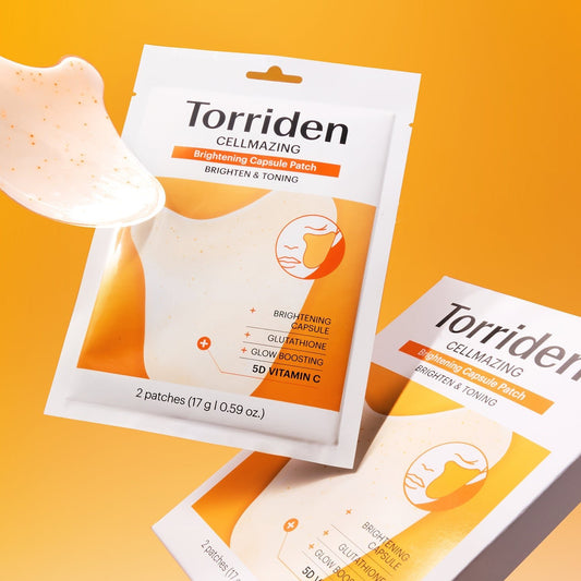 Torriden Cellmazing Brightening Capsule Patch (2 patches) لصقة كبسولات توريدن سيلمازينج لتفتيح البشرة - Princess Cosmetics Qatar