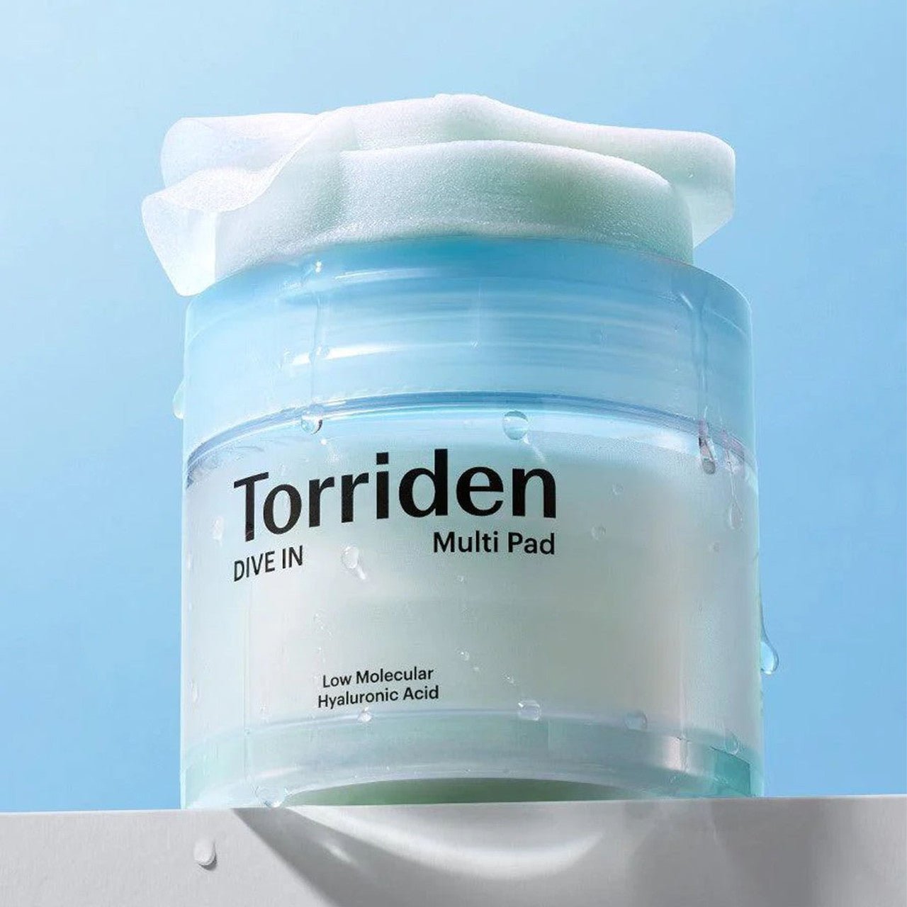 Torriden DIVE - IN Low Molecule Hyaluronic acid Multi Pad 80ea. Torriden DIVE - IN منخفض الجزيء حمض الهيالورونيك متعدد الوسادة - Princess Cosmetics Qatar