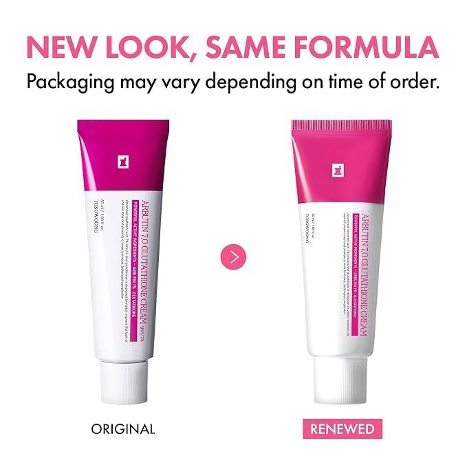 Tosowoong Arbutin 7.0 Glutathione Cream 50ml كريم توسوونغ أربوتين 7.0 جلوتاثيون - Princess Cosmetics Qatar