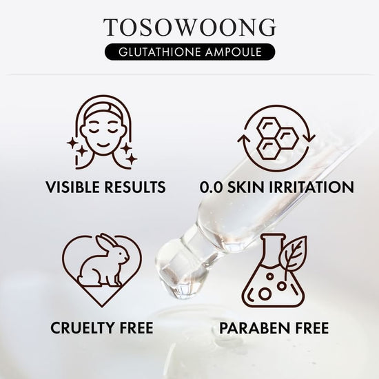 Tosowoong Glutathione Ampoule 30ml أمبولة توسوونغ الجلوتاثيون - Princess Cosmetics Qatar