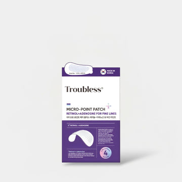 Troubless Micro - Point Patch Retinol + Adenosine for Fine Lines (4 Patches) رقعة مايكرو بوينت من تربلس، ريتينول وأدينوزين لعلاج الخطوط الدقيقة - Princess Cosmetics Qatar