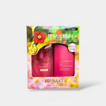 Tsubaki Oil Shampoo & Conditioner Set مجموعة شامبو وبلسم زيت تسوباكي - Princess Cosmetics Qatar