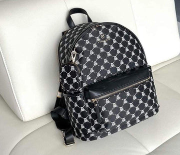 TTWN Bear Canvas Backpack (XL) - Black. حقيبة ظهر قماشية على شكل دب من TTWN (XL) - أسود - Princess Cosmetics Qatar