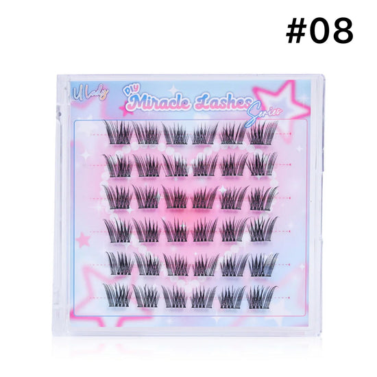U Lady DIY Miracle Lashes رموش يو ليدي المعجزة المصنوعة يدويًا - Princess Cosmetics Qatar