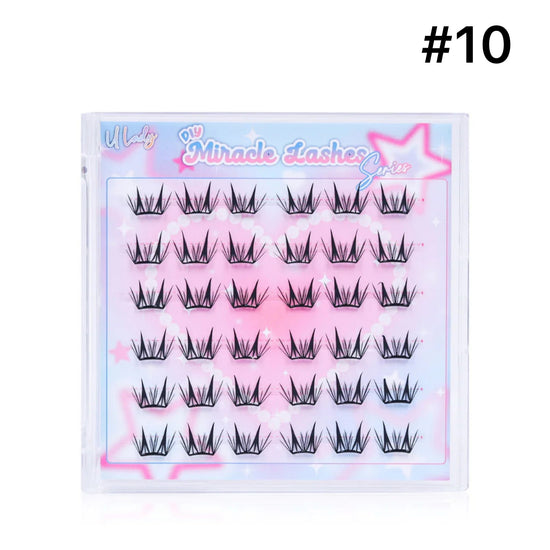 U Lady DIY Miracle Lashes رموش يو ليدي المعجزة المصنوعة يدويًا - Princess Cosmetics Qatar