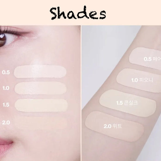 Unleashia Bye Bye My Blemish Concealer (4 Shades). كونسيلر أنليشيا باي باي ماي بليمش (4 ألوان) - Princess Cosmetics Qatar