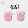 Unleashia Don't Touch Glass Pink Cushion (BUY 1 GET 1) وسادة "لا تلمس الزجاج" باللون الوردي من إطلاق العنان - Princess Cosmetics Qatar