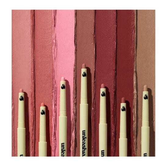 Unleashia Oh! Happy Day Lip Pencil (7 Shades). أن المليشيا أوه! قلم الشفاه هابي داي (7 ألوان) - Princess Cosmetics Qatar