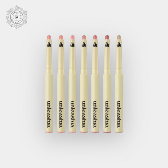 Unleashia Oh! Happy Day Lip Pencil (7 Shades). أن المليشيا أوه! قلم الشفاه هابي داي (7 ألوان) - Princess Cosmetics Qatar