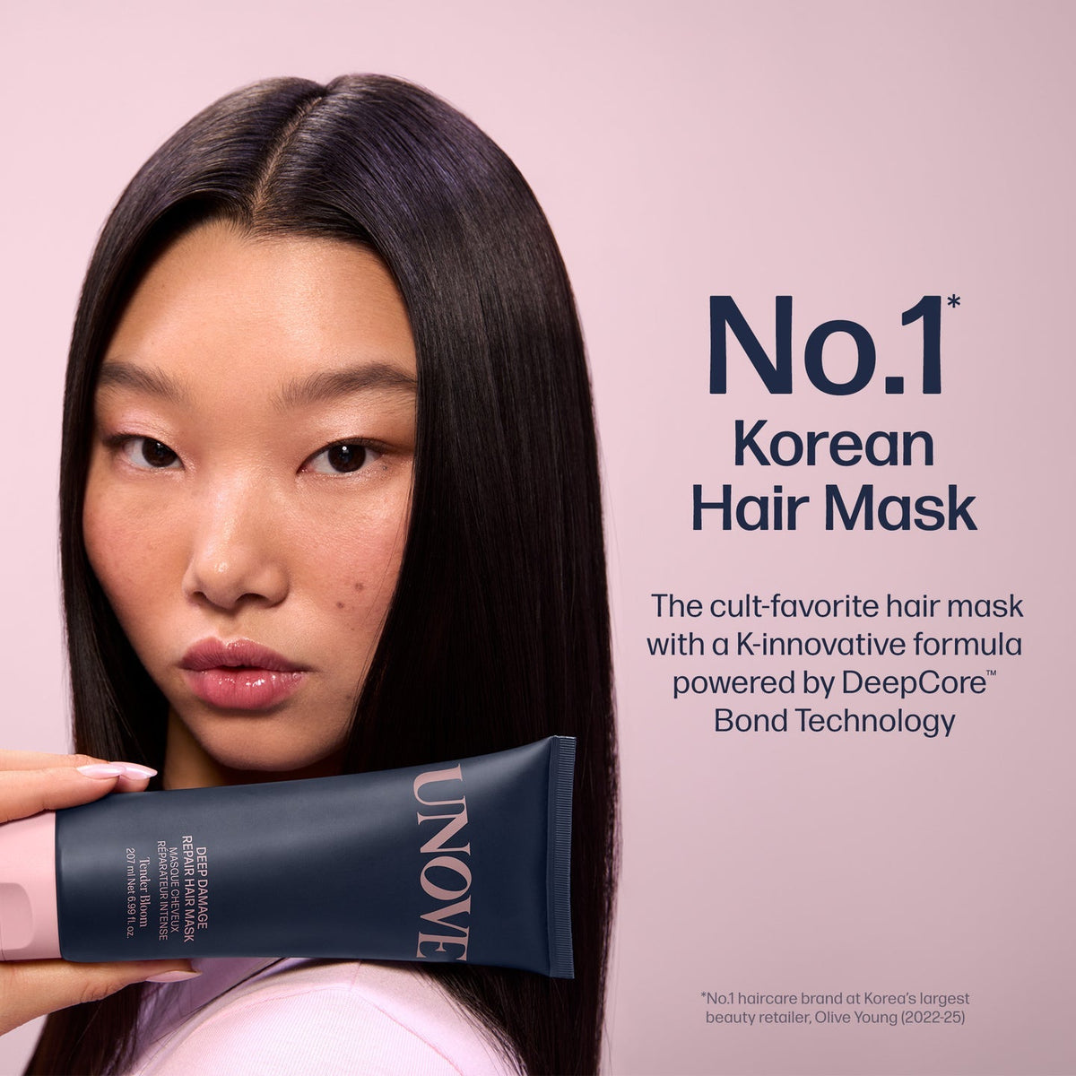 UNOVE Deep Damage Repair Hair Mask 207ml قناع الشعر UNOVE لإصلاح التلف العميق - Princess Cosmetics Qatar