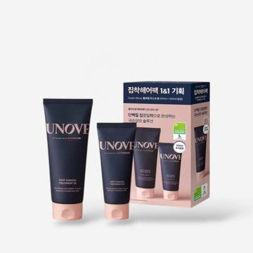 UNOVE Deep Damage Treatment EX (207ml + 100ml) علاج أونوف العميق للتلف EX 207 مل - Princess Cosmetics Qatar