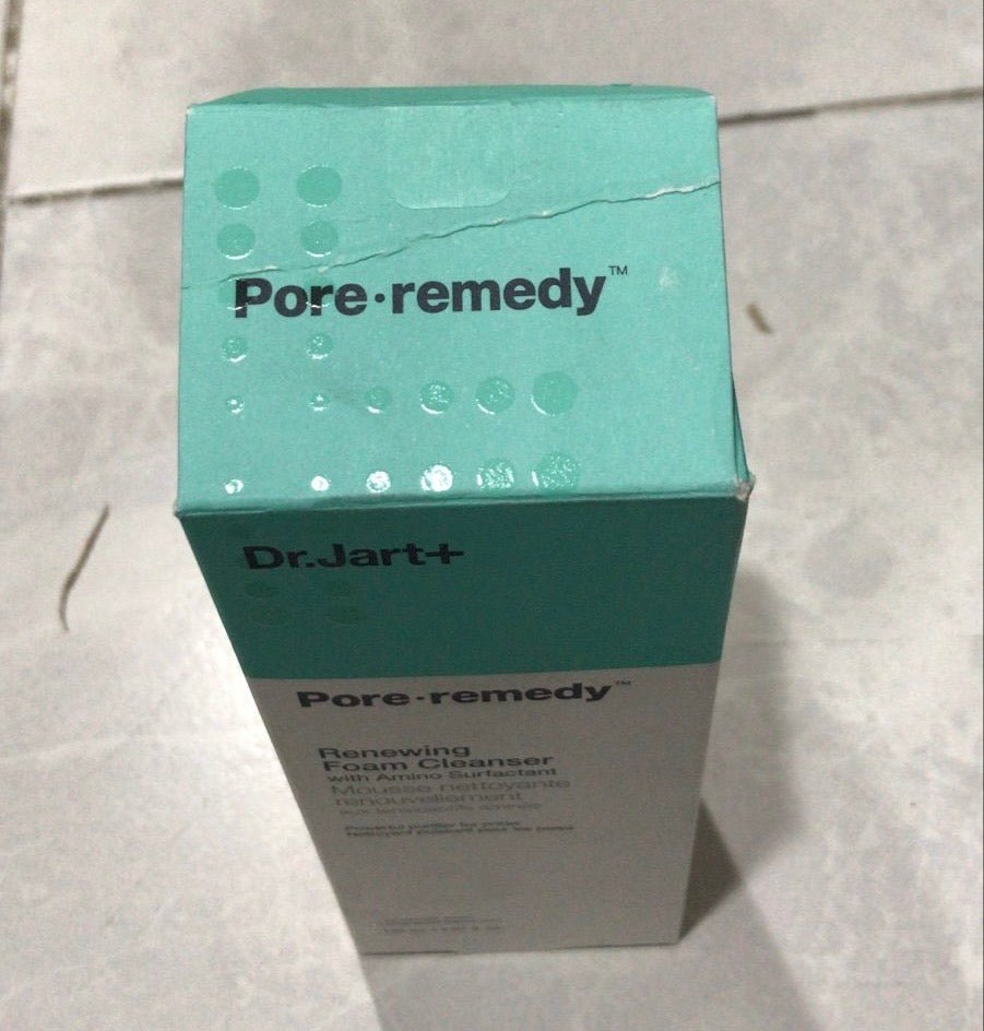 (UNSEAL) Dr. Jart+ Pore Remedy Renewing Foam Cleanser 150ml منظف رغوي مجدد للمسام من دكتور جارت+ - Princess Cosmetics Qatar