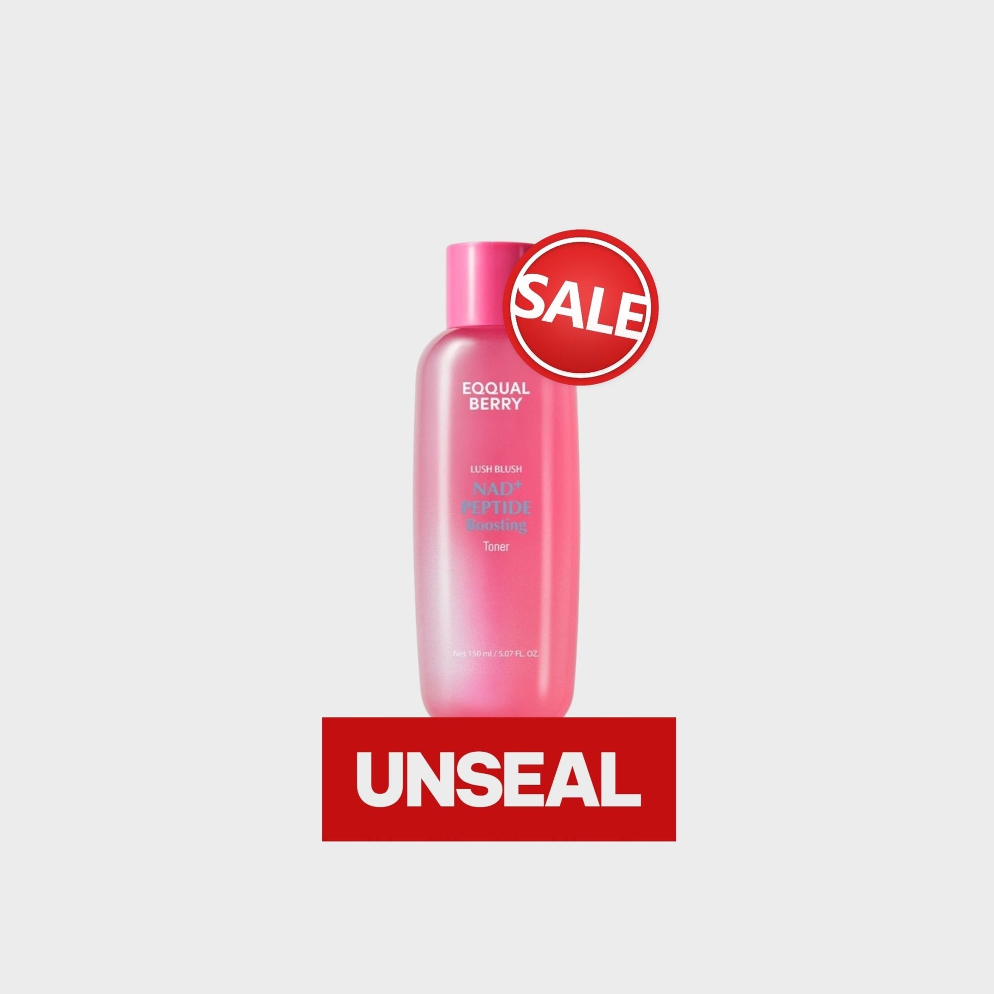 (UNSEAL) Eqqualberry NAD+ Peptide Boosting Toner 150ml تونر إيكوالبيري NAD+ المعزز للببتيد - Princess Cosmetics Qatar