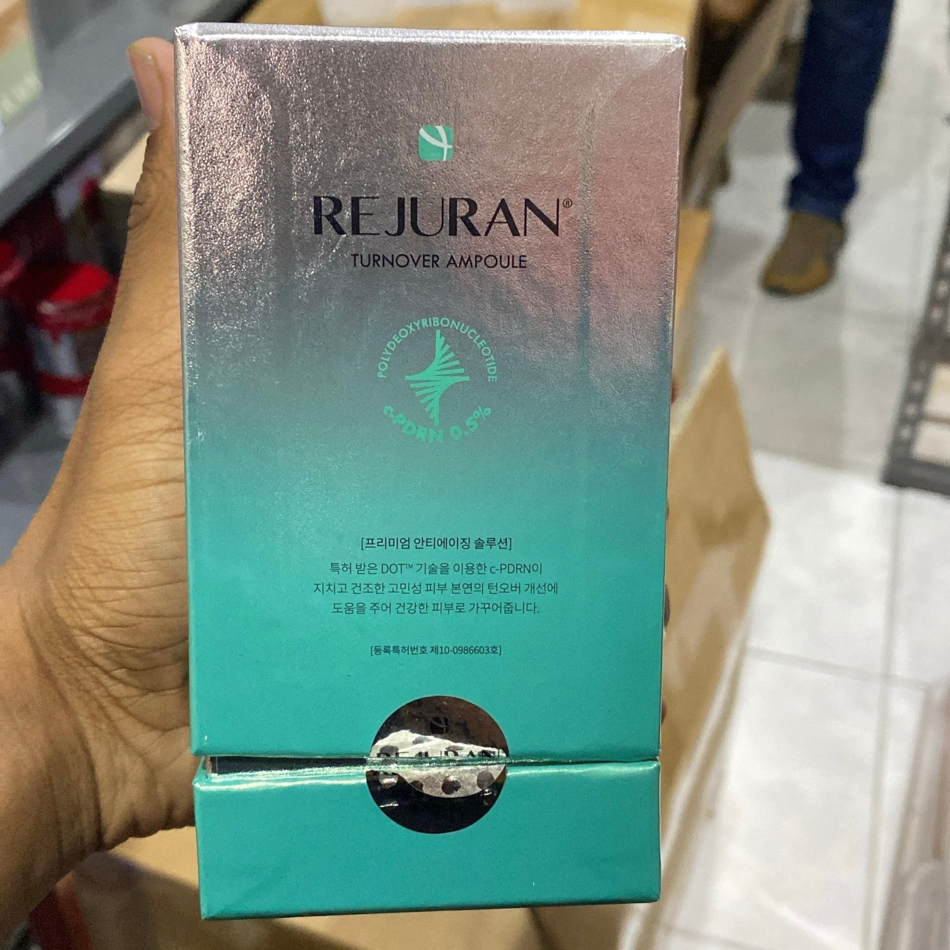 (UNSEALED) Rejuran Turnover Ampoule 30ml أمبولة ريجوران ترنوفر - Princess Cosmetics Qatar