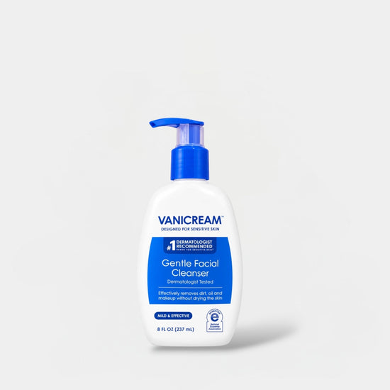 Vanicream Gentle Facial Cleanser 237ml منظف الوجه اللطيف فاني كريم - Princess Cosmetics Qatar