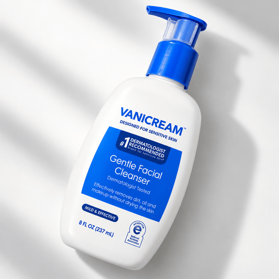 Vanicream Gentle Facial Cleanser 237ml منظف الوجه اللطيف فاني كريم - Princess Cosmetics Qatar