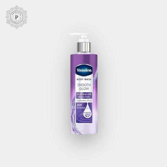 Vaseline Body Wash Smooth Glow Glutaglow 425ml. فازلين غسول الجسم سموث جلو جلوتاغلو - Princess Cosmetics Qatar