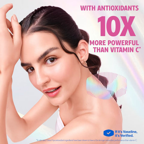 Vaseline Gluta-Hya Dewy Radiance Serum Burst Lotion 300ml لوشن فازلين جلوتا-هيا ديوي راديانس سيروم بيرست - Princess Cosmetics Qatar