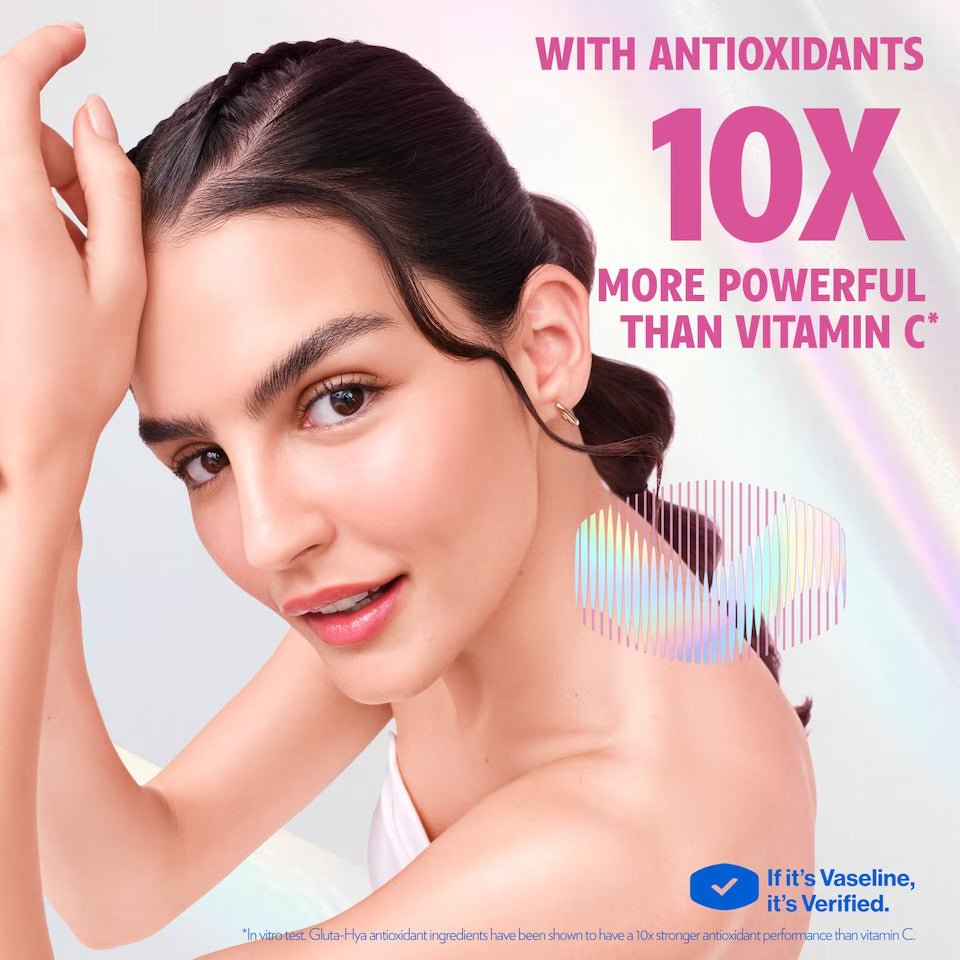 Vaseline Gluta-Hya Dewy Radiance Serum Burst Lotion 300ml لوشن فازلين جلوتا-هيا ديوي راديانس سيروم بيرست - Princess Cosmetics Qatar