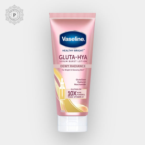 Vaseline Gluta - Hya Serum Burst Lotion Dewy Radiance 300ml فازلين جلوتا هيا سيروم فورست لوشن ديوي راديانس - Princess Cosmetics Qatar