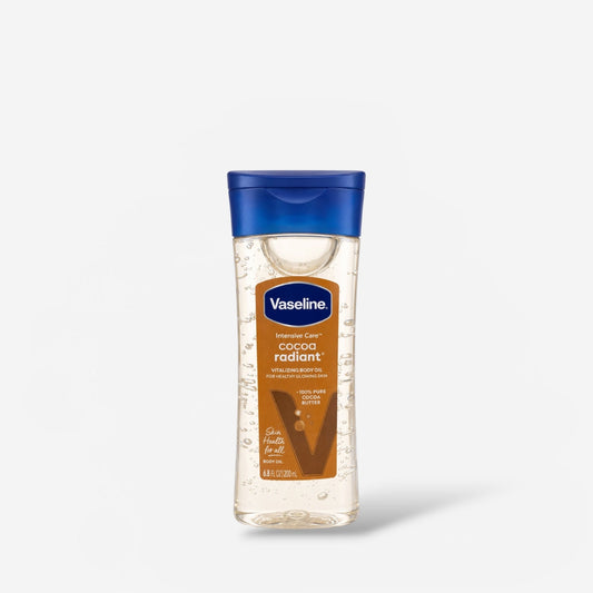 Vaseline Intensive Care Coco Radiant Vitalizing Body Oil 200ml فازلين العناية المركزة كوكو مشع تنشيط الجسم النفط - Princess Cosmetics Qatar