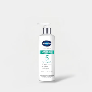 Vaseline PRO DERMA Smoothing with AHA Body Lotion 250ml فازلين برو ديرما لوشن الجسم المُنعِّم بحمض الألفا هيدروكسي (AHA) - Princess Cosmetics Qatar