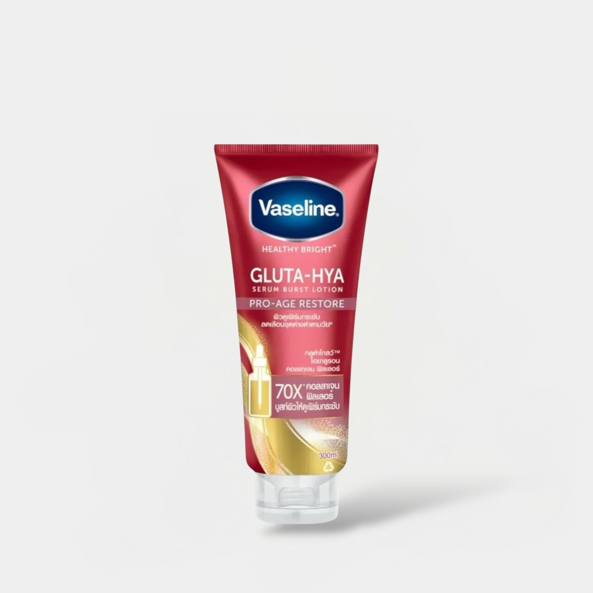 Vaseline Serum Burst Lotion Pro - Age Restore 300ml الفازلين مصل انفجار غسول برو العمر استعادة - Princess Cosmetics Qatar
