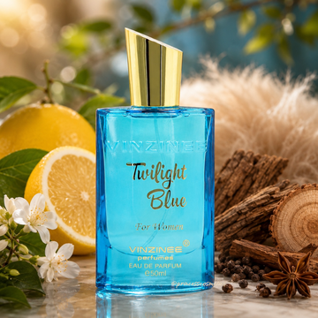 Vinzinee Perfumes Twilight Blue 50ml عطور فينزيني توايلايت بلو - Princess Cosmetics Qatar